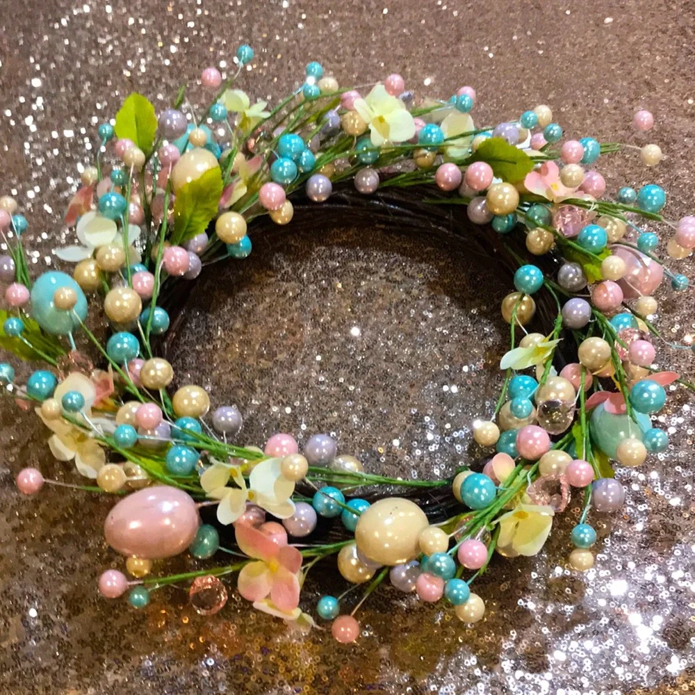 NIB Pier 1 Imports Easter 12 Egg Wreath